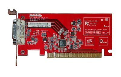 Adapter Przejściówka Karta na DVI do komputerów Dell na złącze PCI-E 16x