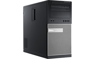 Dell Optiplex 7010 Tower Core i5 3470 (3-gen.) 3,2 GHz / 4 GB / 240 GB SSD + 500 GB HDD  / DVD / Win 10 Prof. (Update)