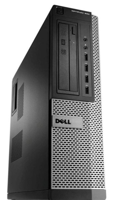 Dell Optiplex 990 SFF Core i7 2600 (2-gen.) 3,4 GHz / 8 GB / 240 SSD / DVD / Win 10 Prof. (Update)