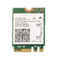 Karta sieciowa bezprzewodowa Intel 3165NGW M.2 do HP Wi-Fi 5 433 Mb/s