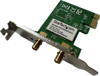 Poleasingowa karta sieciowa StarTech PEX300WN2X2 / niski profil