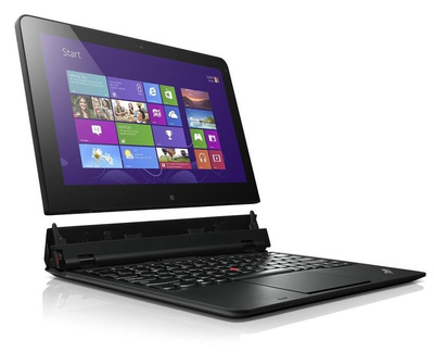 Lenovo ThinkPad Helix Core i7 3667u (3-gen.) 1,8 GHz / 8 GB / 120 SSD / 11,6'' FullHD (dotyk) /  Win 10 Prof. (Update) / Klasa A-