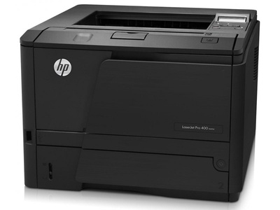 HP LaserJet M401d (przebieg 30-50 tyś.) / Pełny Toner (6,9 tyś. stron)