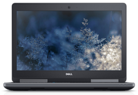 Dell Precision 7510 Core i7 6820HQ (6-gen.) 2,7 GHz / 8 GB / 120 SSD / 15,6'' FullHD / Win 10 Prof. (Update) + Quadro M2000M