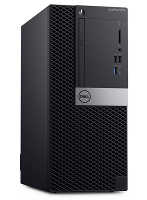  Dell OptiPlex 5070 Tower Core i3 9100 (9-gen.) 3,6 GHz / 8 GB / 240 SSD / Win 11 Pro