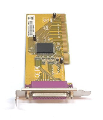 Poleasingowy kontroler 1 x LPT (IEEE1284) Exsys EX - 41011 / Oxford OX12PCI840 / PCI / niski profil