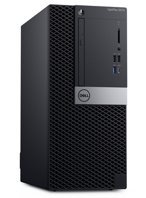  Dell OptiPlex 5070 Tower Core i7 9700 (9-gen.) 3,0 GHz / 8 GB / 480 SSD / Win 11 Pro