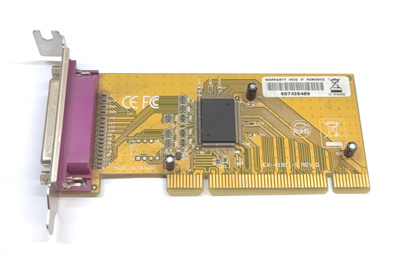 Poleasingowy kontroler 1 x LPT (IEEE1284) Exsys EX - 41011 / Oxford OX12PCI840 / PCI / niski profil