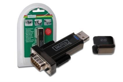 Adapter, konwerter Digitus USB 2.0/RS232 M/M