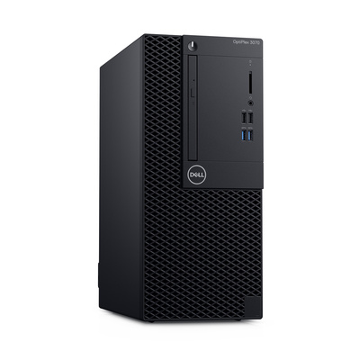 Dell OptiPlex 3070 Tower Core i7 9700 (9-gen.) 3,0 GHz (8 rdzeni) / 8 GB / 480 SSD / Win 11 Prof. + AMD Radeon RX550