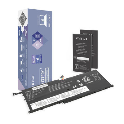 Bateria Mitsu do Lenovo ThinkPad X1 Carbon 4th - BC/LE-X1-00HW028