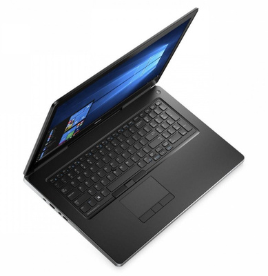 Dell Precision 7720 Core i7 6820HQ (6-gen.) 2,9 GHz / 16 GB / 240 SSD / 17,3'' FullHD / Win 10 Prof. + Quadro M1200