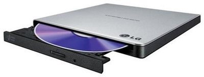 Nagrywarka Zewnętrzna  RW LG GP57EB40 black slim USB Soft BOX