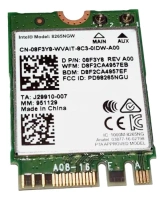 Karta sieciowa bezprzewodowa Intel 8265NGW M.2 do Dell Wi-Fi 5 867 Mb/s