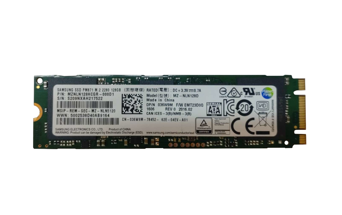 Dysk Ssd Sata Samsung Pm871 128 Gb M2 Sprzęt Poleasingowy Sklep Comtrade 