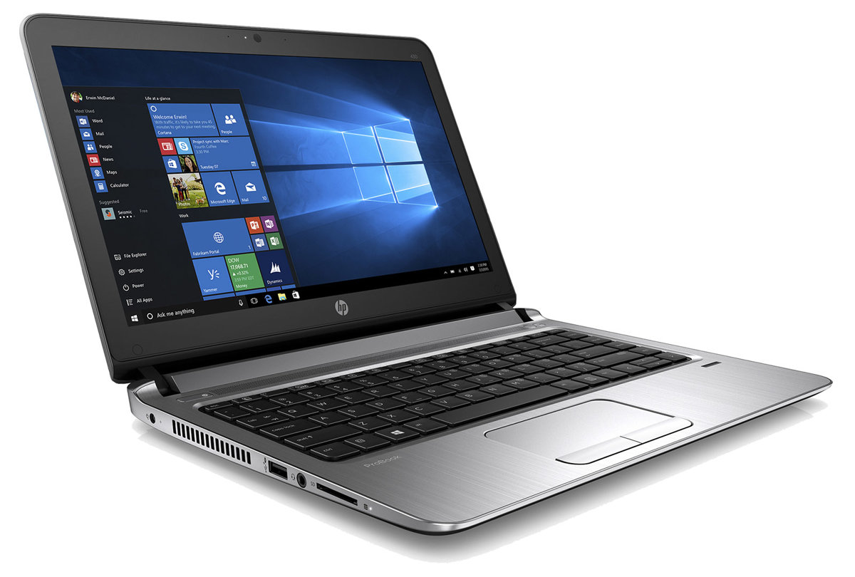 HP ProBook 430 G3 Intel Pentium 4405U (6-gen.) 2,1 GHz / 4 GB / 240 SSD /  13,3'' / Win 10 Prof. (Update)