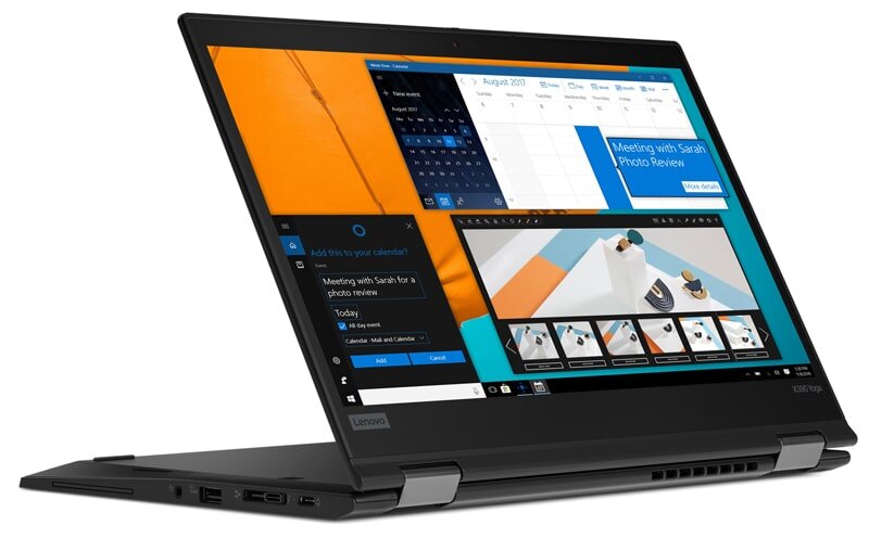 Lenovo ThinkPad Yoga X390 Core i5 8265U (8-gen.) 1,6 GHz / 8 GB / 240 SSD /  13,3'' FullHD, dotyk / Win 11 Pro / Klasa A-