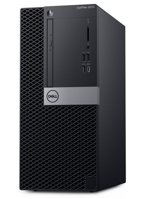  Dell Optiplex 5070 Tower Core i5 9500 (9-gen.) 3,0 GHz (6 rdzeni) / 16 GB / 240 SSD / Win 11 Prof. 