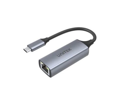 Adapter, Przejsciówka, Karta sieciowa Unitek USB-C - RJ45 U1312A