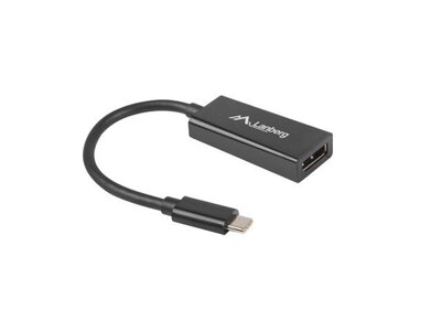 Adapter Przejściówka USB-C 3.1 (M) do DP (Ż) Lanberg 15 cm