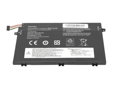 Bateria Mitsu do Lenovo ThinkPad E480, E580 - BC/LE-E480