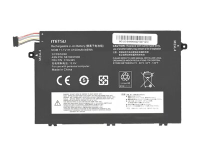 Bateria Mitsu do Lenovo ThinkPad E480, E580 - BC/LE-E480