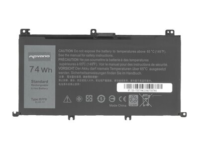 Bateria Movano do Dell Inspiron 15 (7557), 15 (7559) - 6600mAh - BT/DE-7557H