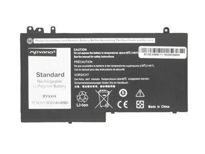 Bateria Movano do Dell Latitude E5450, E5550 - 11.1V 3600 mAh