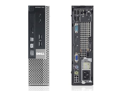 Dell OptiPlex 7010 USFF Core i3 3220 (3-gen.) 3,3 GHz / 4 GB / 240 SSD / Win 10