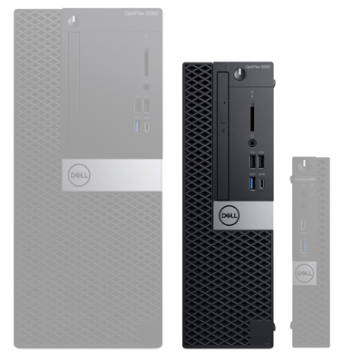 Dell Optiplex 5060 SFF Core i5 8500 (8-gen.) 3,0 GHz (6-rdzeni) / 16 GB / 240 SSD / Win 11 Prof.