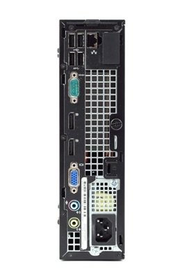 Dell Optiplex 7010 USFF Core i3 3220 (3-gen.) 3,3 GHz / 4 GB / 120 SSD /  Win 10 (Update)