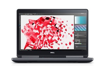 Dell Precision 7520 Core i7 6820HQ (6-gen.) 2,7 GHz / 8 GB / 480 SSD / 15,6'' FullHD / Win 10 Prof. (Update) + Quadro M2200 