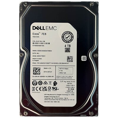 Dysk HDD Dell EMC 0XPJ47 4TB 7200rpm