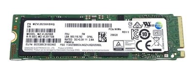 Dysk SSD NVMe / Samsung MZ-VLB256B PM981a / 256 GB / M.2