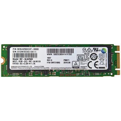 Dysk SSD / Samsung MZ-NLN256 PM871 / 256 GB / M.2 SATA