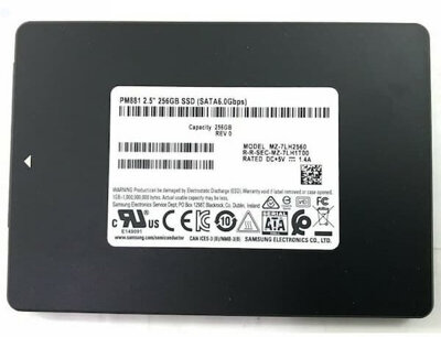 Dysk SSD / Samsung PM881 / 256 GB / SATA III / 2,5''