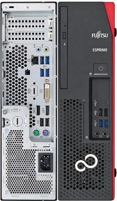 Fujitsu Esprimo D738 SFF Core i5 8400 (8-gen.) / 16 GB / 240 SSD / Win 11 Pro