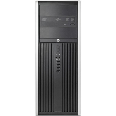 HP Compaq 8200 Elite Tower Core i3 2100 (2-gen.) 3,1 GHz / 4 GB / 250 GB / DVD / Win 10 (Refurb.)