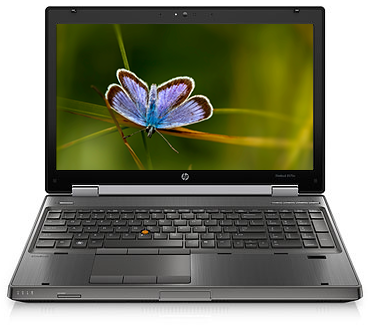 HP EliteBook 8570w Core i7 3820QM (3-gen.) 2,7 GHz / 16 GB / 960 SSD / DVD-RW / 15,6'' FullHD / Win 10 Prof. (Update) + Nvidia Quadro K1000
