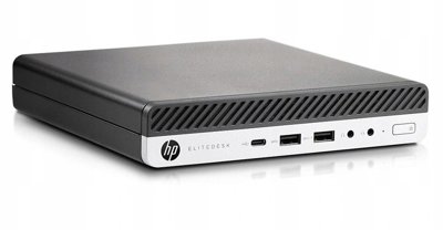 HP EliteDesk 800 G3 Mini Core i5 7500T (7-gen.) 2,7 GHz / 16 GB / 120 SSD / Win 10 Prof. (Update)