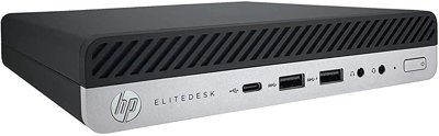 HP EliteDesk 800 G3 Mini Core i5 7500T (7-gen.) 2,7 GHz / 16 GB / 120 SSD / Win 10 Prof. (Update)