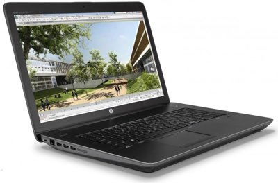 HP ZBook 17 G4 Core i7 7820HQ (7-gen.) 2,9 GHz / 8 GB / 240 SSD / 17,3'' FullHD / Win 10 Pro + Quadro P3000