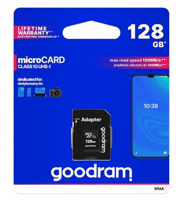 Karta pamięci Goodram SD 128 GB / microSD + adapter