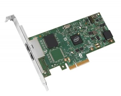 Karta sieciowa przewodowa PCIe Intel I350-T2 2x RJ-45 1000 Mb/s / wysoki profil