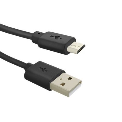 Ładowarka sieciowa Qoltec 50195 12W | 5V | 2.4A | 1xUSB + kabel USB do Micro USB, czarna