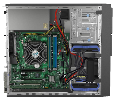 Lenovo ThinkServer TS150 Xeon E3-1225 V6 3,3 GHz / 64 GB / 960 SSD