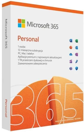 Microsoft Office 365 Personal PL - 1 stanowisko / 1 Rok