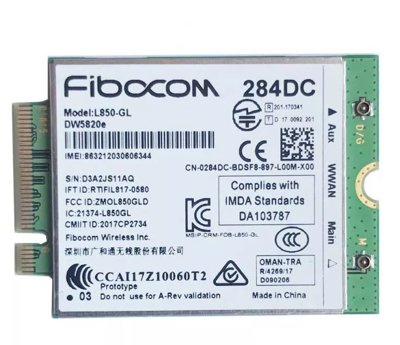 Modem WWAN LTE / Fibocom L850-GL DW5820e 284DC XMM 7360 / do laptopów Dell