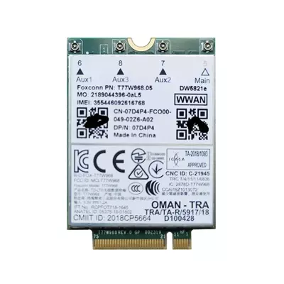 Modem WWAN LTE / Foxconn DW5821e 07D4P4 / do laptopów Dell