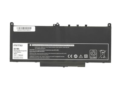 Nowa bateria Mistu BC/DE-E7470 zamiennik do laptopa Dell Latitude E7270, E7470